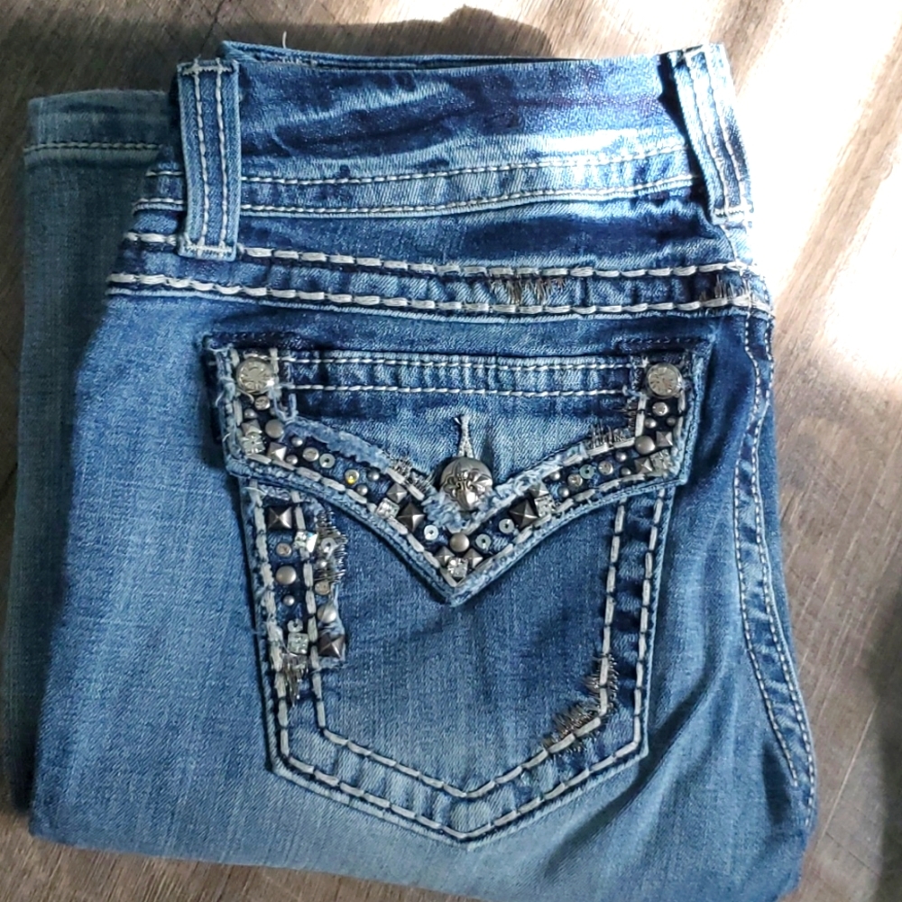 Miss Me Jeans only worn once and are still brand new.